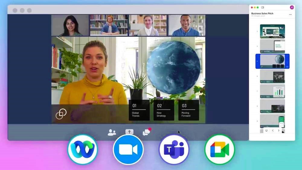 prezi video integration with microsoft teams