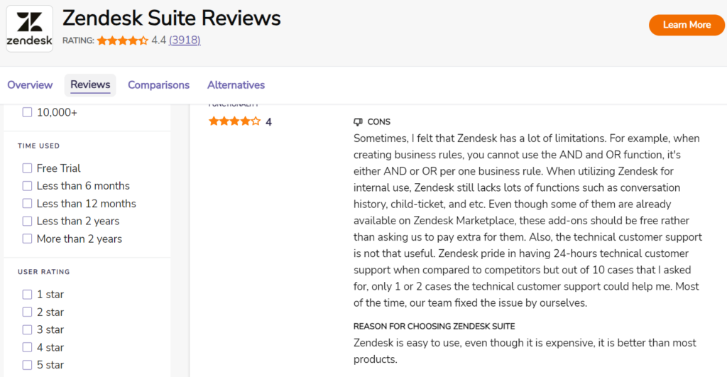 HappyFox vs. Zendesk - Zendesk- customer- support- review