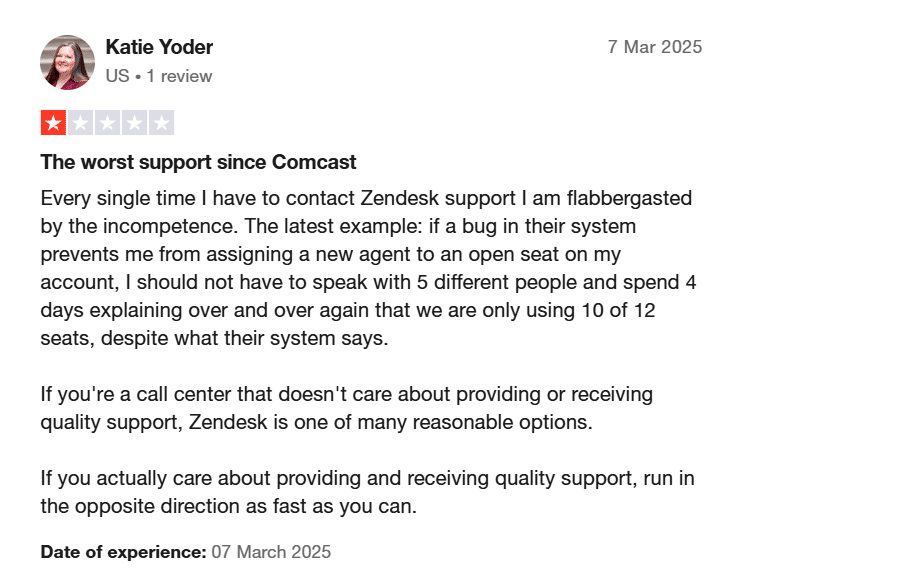 zendesk 3 reviews trustpilot