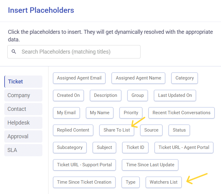 desk365 placeholders