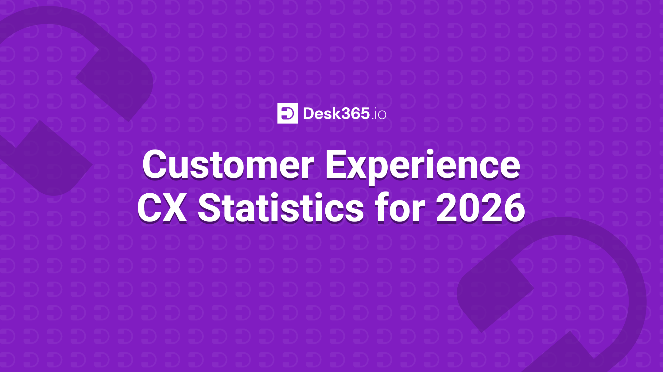 Customer experience statistics