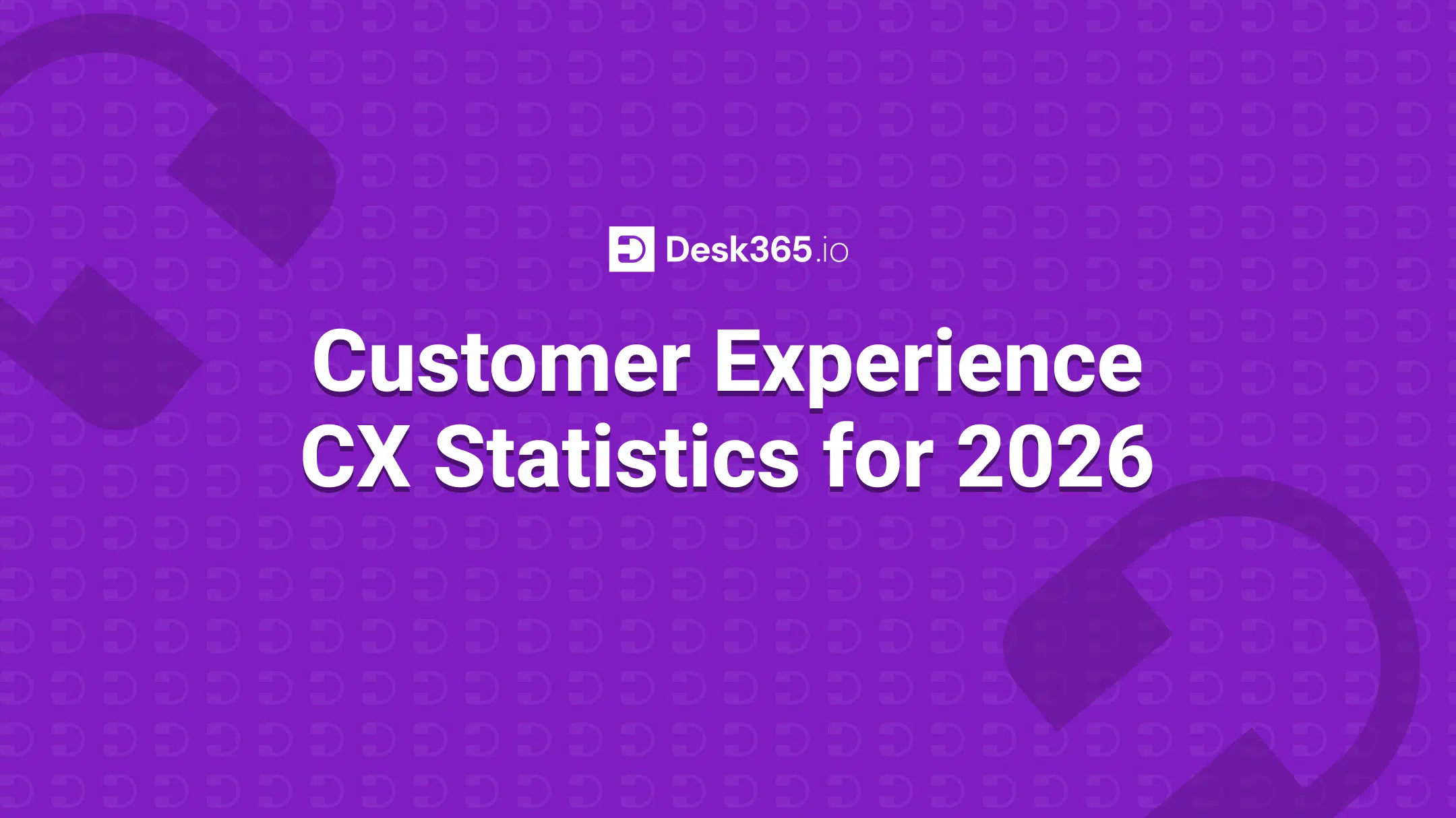 Customer experience statistics