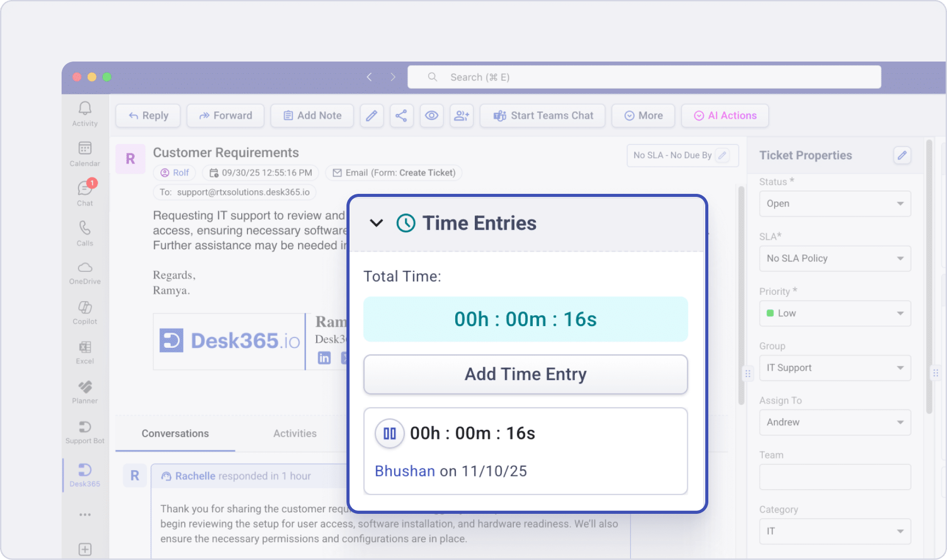 enhanced collaboration with microsoft teams