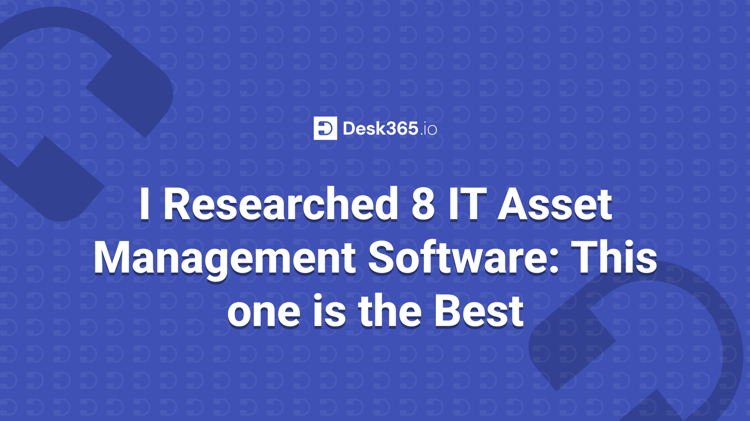 IT Asset Management Software
