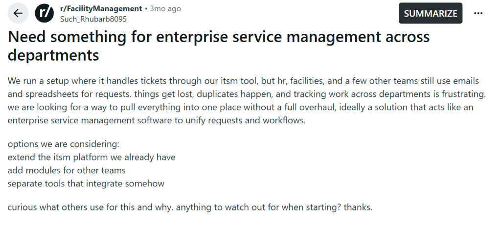 ESM software reddit